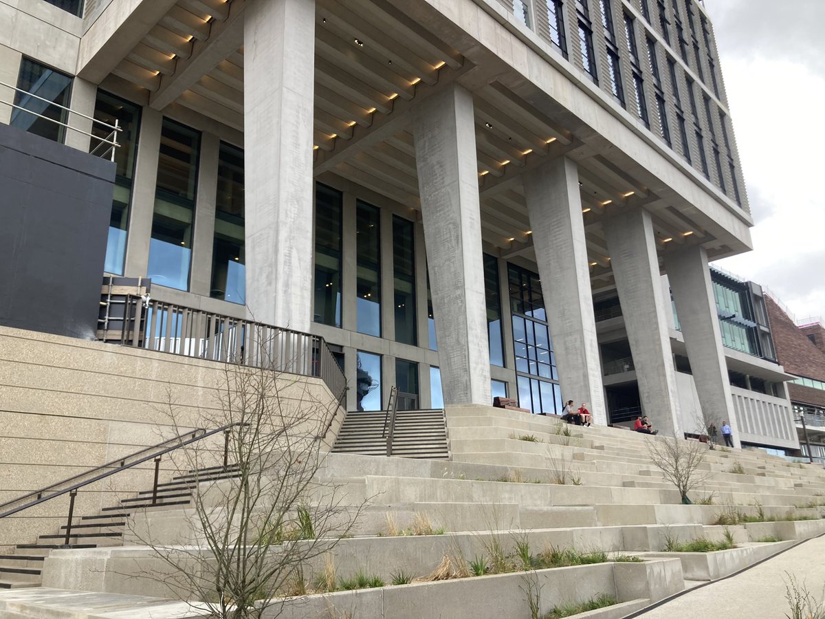 diamondgeezer's tweet image. A substantial chunk of the East Bank has opened to the public #newterm #newcollege #newstudents