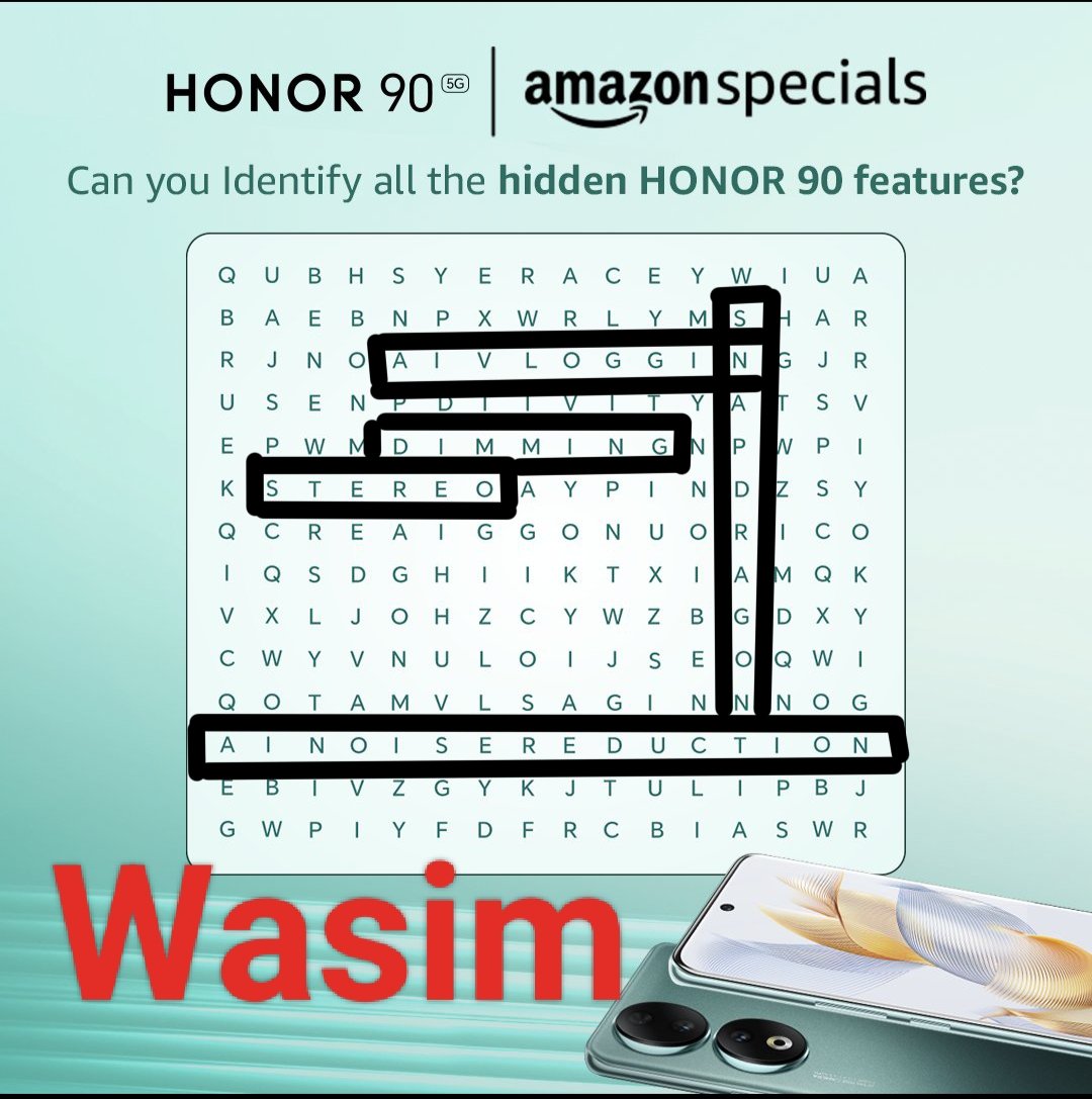 Wasimkh110's tweet photo. AI VLOGGING
AI NOISE REDUCTION
SNAPDRAGON
STEREO
PWM DIMMING
MAGIC OS
#Honor90 #Honor90OnAmazon
#Honor90onAmazonSpecials
#AmazonSpecials #ContestAlert
#ContestOnTwitter
Tag
@Aarav_Singh28
@AsifAnkalagi
@ranchikuldeep
@mysterioussu
@ChilledSup
@cool_bindra https://t.co/pz47yBtZ3a