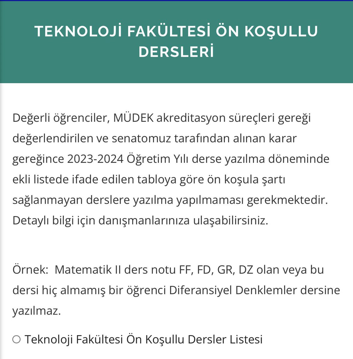 Ayrıntılı bilgi: tf.subu.edu.tr/tr/node/1007