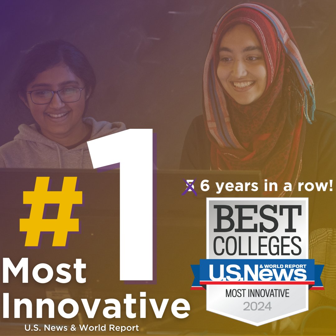 preszak's tweet photo. Five times is outstanding, but six is incredible!

Agnes Scott is the Most Innovative School among liberal arts colleges for the sixth year in a row, and I could not be more proud. 

Read more about our rankings: https://t.co/7CEQRXa7WY

#MostInnovative #BestColleges https://t.co/OmlzeLPKdn