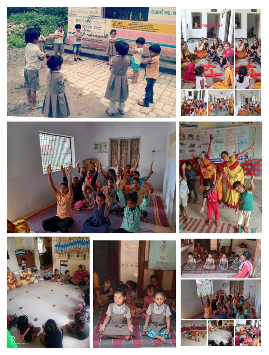 ઘટક વંથલી
પોષણ માસ દરમિયાન આજની થીમ મુજબ યોગ વિશે સમજણ ની હોય જે અંતર્ગત વંથલી ઘટકના બધા જ કેન્દ્રમાં યોગદિન ની ઉજવણી કરવામાં આવેલ
જેમાં વંથલી ઘટકના સેજા કણજા ૧ અને કણજા ૨ માં આંગણવાડી કેન્દ્ર ધંધુસર અને વંથલી 8 કેન્દ્રમાં યોગ દિનની ઉજવણી કરેલ
#sahiposhandeshroshan