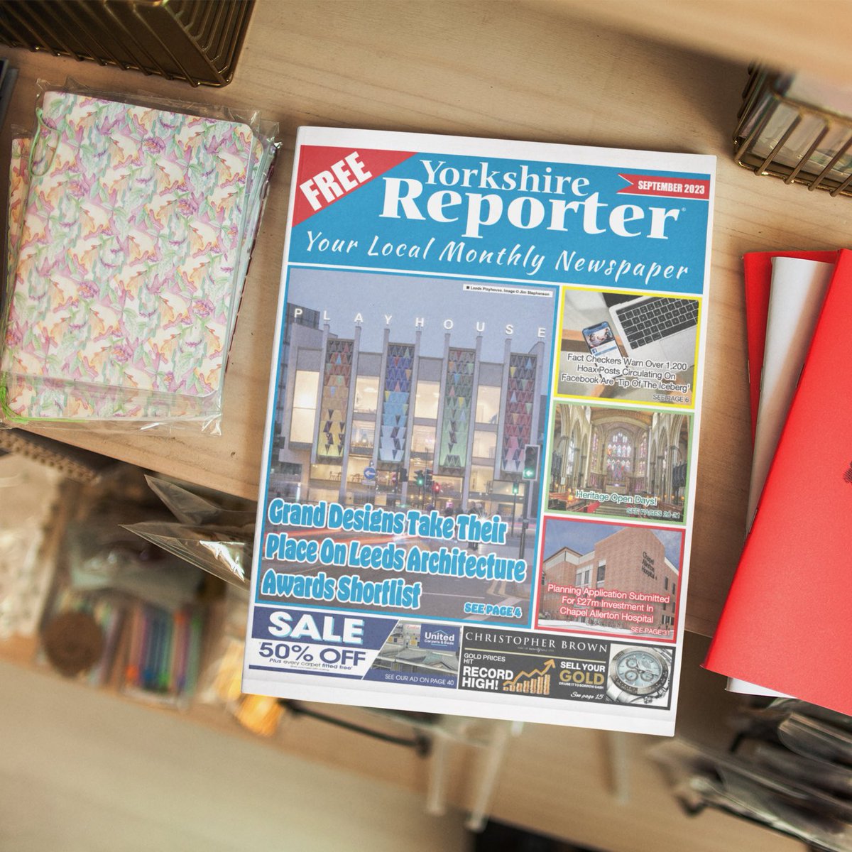 Did you know we run a monthly competition in the @yorkshirereporternews #Leeds &amp; #NorthYorkshire edition papers? There’s still time to grab yours and enter to win 👍🏼 
 
#yorkshire #competiton #yorkshirereporter #yorkshirecompetition #leedscompetition #yorkshirepaper #news