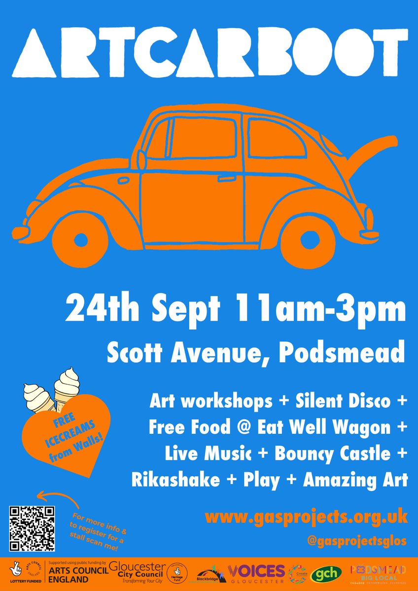 Coming to Podsmead this weekend! #Gloucester #art #carboot #community #funday