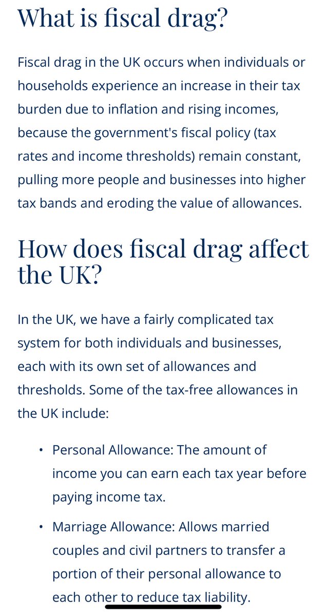 This week on the blog we are looking at fiscal drag. What is it? What causes it? Find out all you need to know in our latest article. #fiscaldrag #personalfinance #money #financeeducation #economics