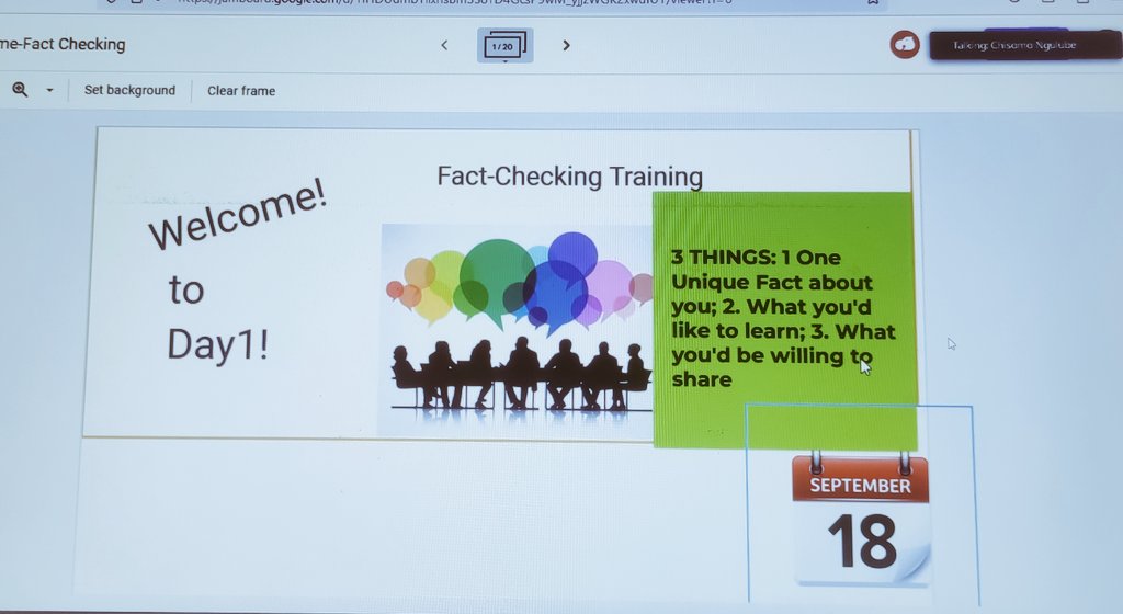 misamalawi's tweet photo. We believe #FactChecking is the media's service to the public. Our 5-day virtual training on #FactChecking Skills for #Journalists has started today. 12 journalists are acquiring skills on how to debunk #misinformation, #disinformation & #maliformation.
Partnership:@dw_akademie https://t.co/bzrl1RzpHc