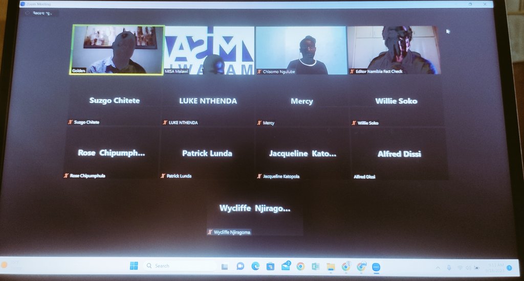 misamalawi's tweet photo. We believe #FactChecking is the media's service to the public. Our 5-day virtual training on #FactChecking Skills for #Journalists has started today. 12 journalists are acquiring skills on how to debunk #misinformation, #disinformation & #maliformation.
Partnership:@dw_akademie https://t.co/bzrl1RzpHc