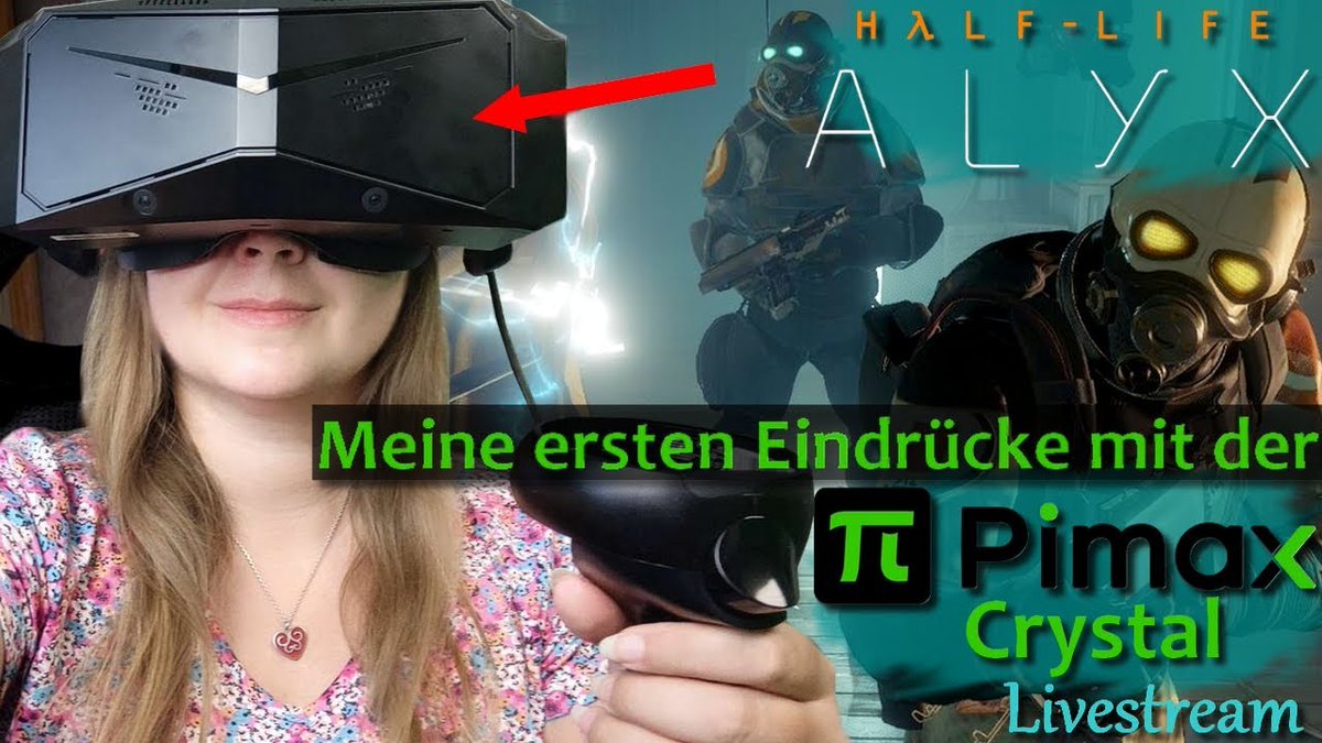 Hey ☺️💚
Ich habe zum ersten Mal mit der Pimax Crystal 💎 gestreamt. In diesem Livestream teile ich meine ersten Eindrücke über dieses VR-Headset mit euch.
🎬youtube.com/live/uacdmgm1G…

<a href="/pimaxofficial/">Pimax</a> #pimax #vr