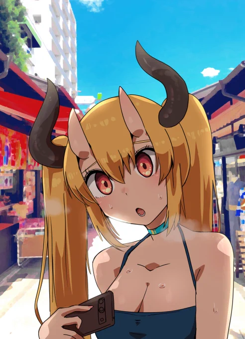 つのよんほん魔族とおでかけ 