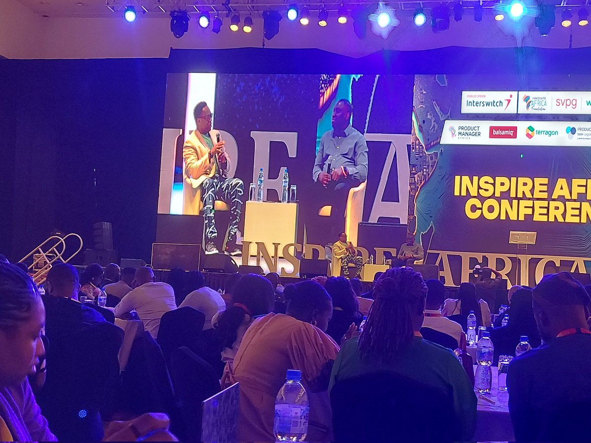 the_aboderin's tweet photo. @cafulezi &amp; @asemota dissecting the art of product management in Africa. 

#inspireafricon https://t.co/YVukr9rLge