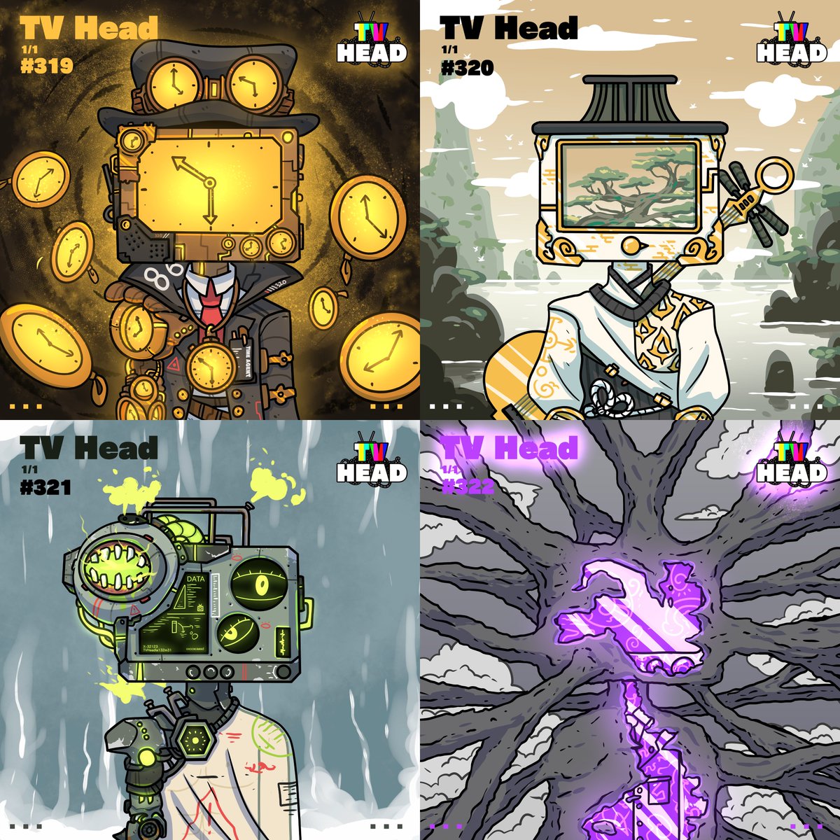 TvHeadDan's tweet image. GM!! #algofam 🌞
TV Head Shuffle Day at Our Discord!