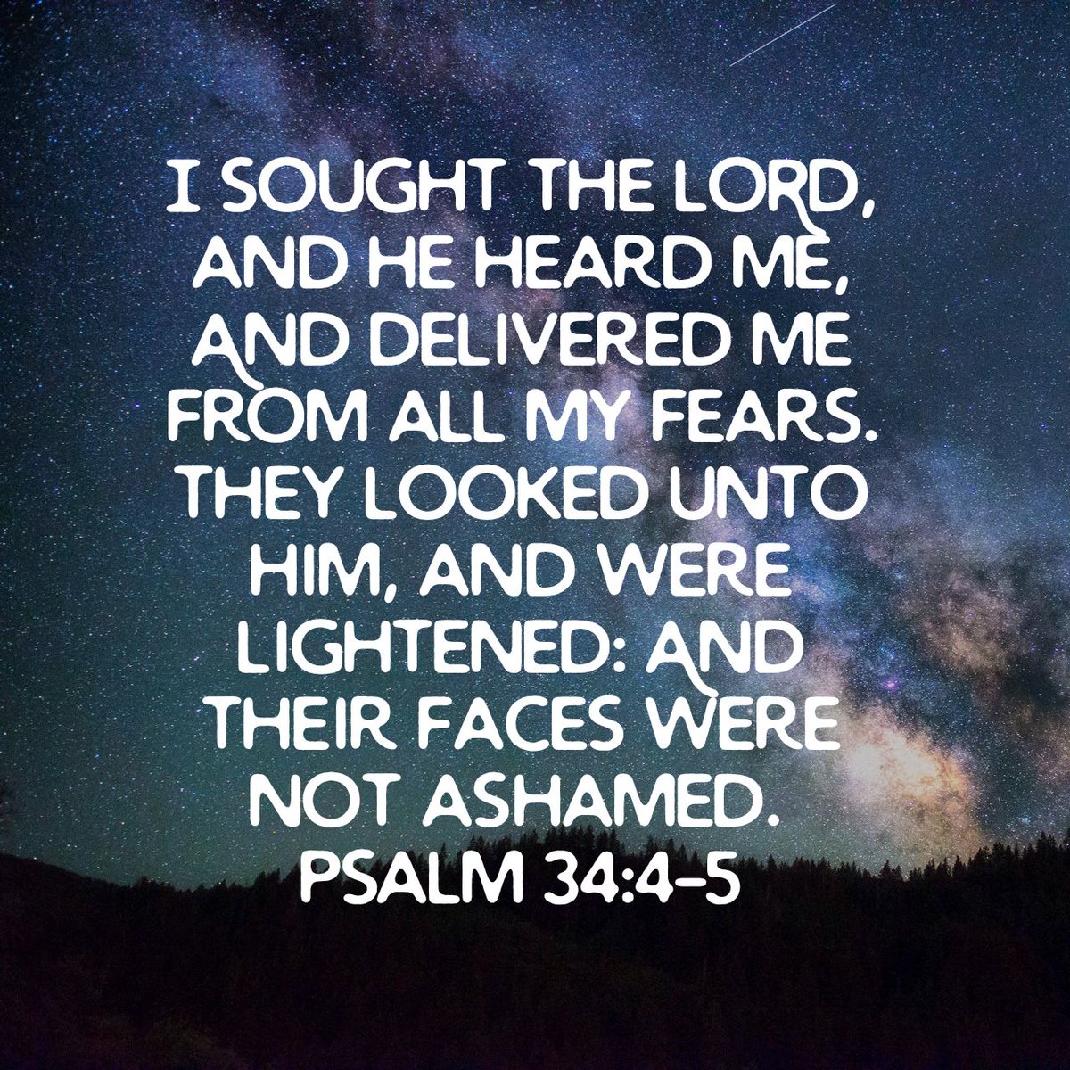 Droideka7510's tweet photo. I sought the LORD, and he heard me, And delivered me from all my fears. They looked unto him, and were lightened: And their faces were not ashamed.
Psalm 34:4-5 KJV

https://t.co/IbwO9rPnBV https://t.co/mYrMN6dWjD