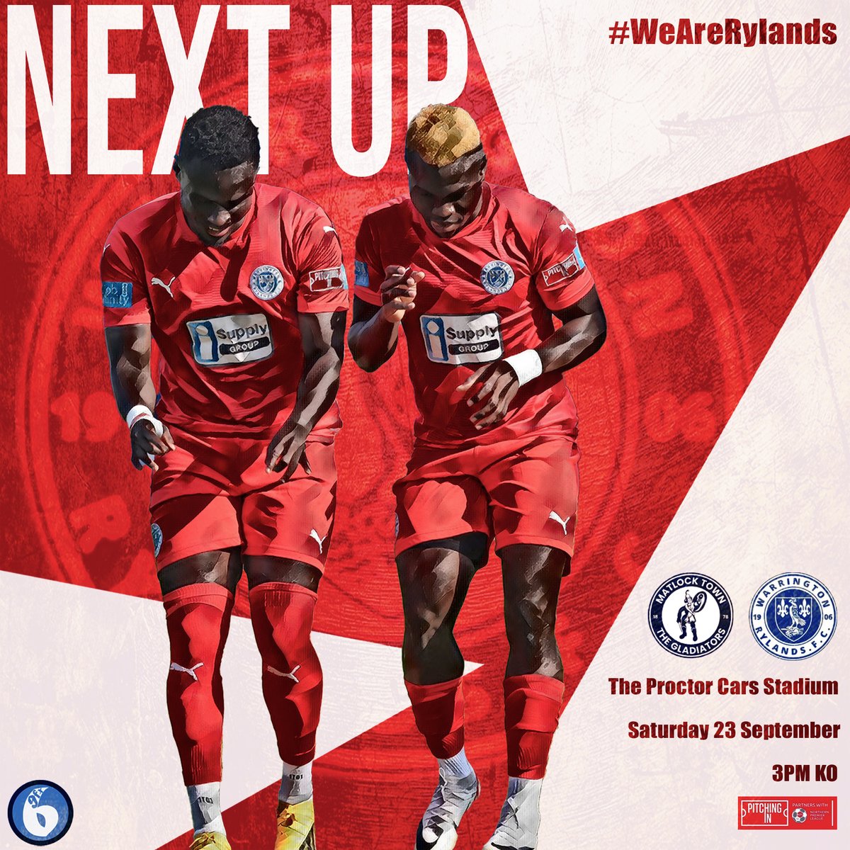- Portfolio Design -
- Affordable Football Graphics -

<a href="/RylandsFC/">rylandsfc</a> <a href="/NorthernPremLge/">The Pitching In Northern Premier League</a> Match Vs <a href="/Matlock_TownFC/">𝗠𝗮𝘁𝗹𝗼𝗰𝗸 𝗧𝗼𝘄𝗻 𝗙𝗖 | Est 1878</a>  

- 6GFX: pinterest.co.uk/6gfx_/6gfx-spo…

#6gfx #NPL #NonLeague #WeAreRylands