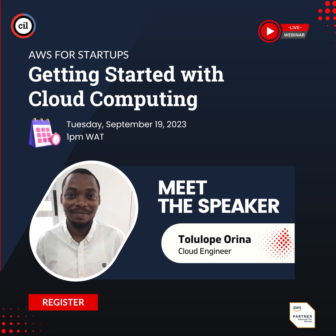 cil_teams's tweet image. Tolulope is an AWS Certified Cloud Practitioner, an AWS Certified Solutions Architect Associate, and an AWS Certified Machine Learning speciality. 

Get ready to learn from the best.

Register here: cecureintel.com/event/up-comin…

#CILTeams #AWSforStartups #AWSExpert