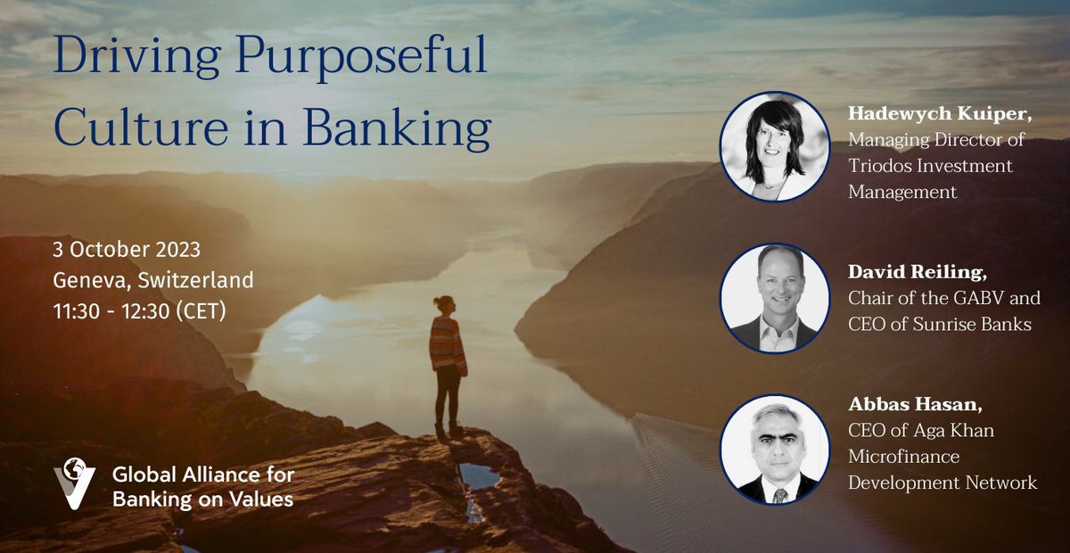 Mark your calendars for the 4th edition of <a href="/BBridgesCH/">Building Bridges</a>! Join us on Oct. 3 for our event, presenting our latest framework helping banks to embed the cultural drivers of ESG performance in their organization. Come and hear some practical examples: ow.ly/Lf3B50PHmF7