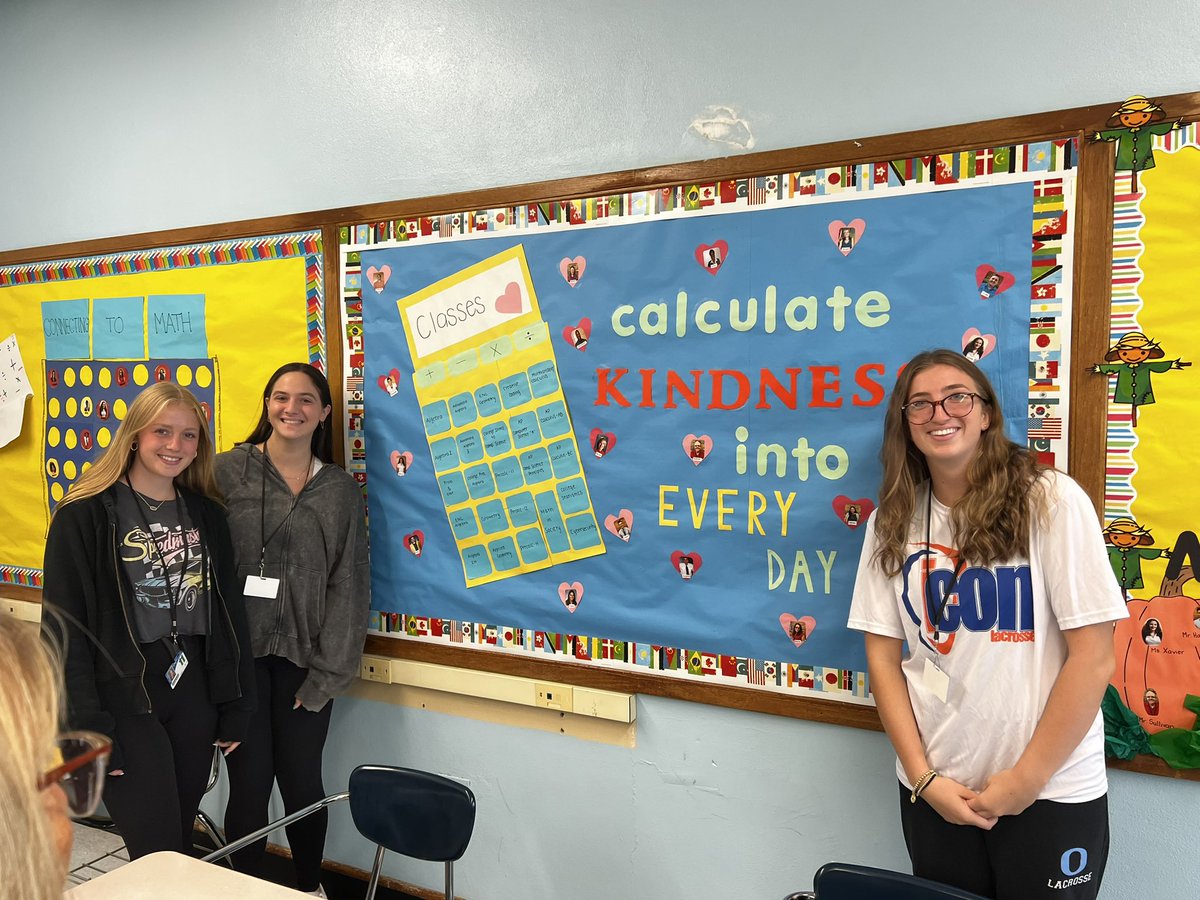 Taramauer's tweet image. The Annual Math Dept Bulletin Board Contest is in full swing! This year’s College Elementary Education students are on fire! #OHSMath #OHSFACS #ThisIsOSD @OSchoolsPR @DianeProvvido @TeachMitch @HdixonDixon