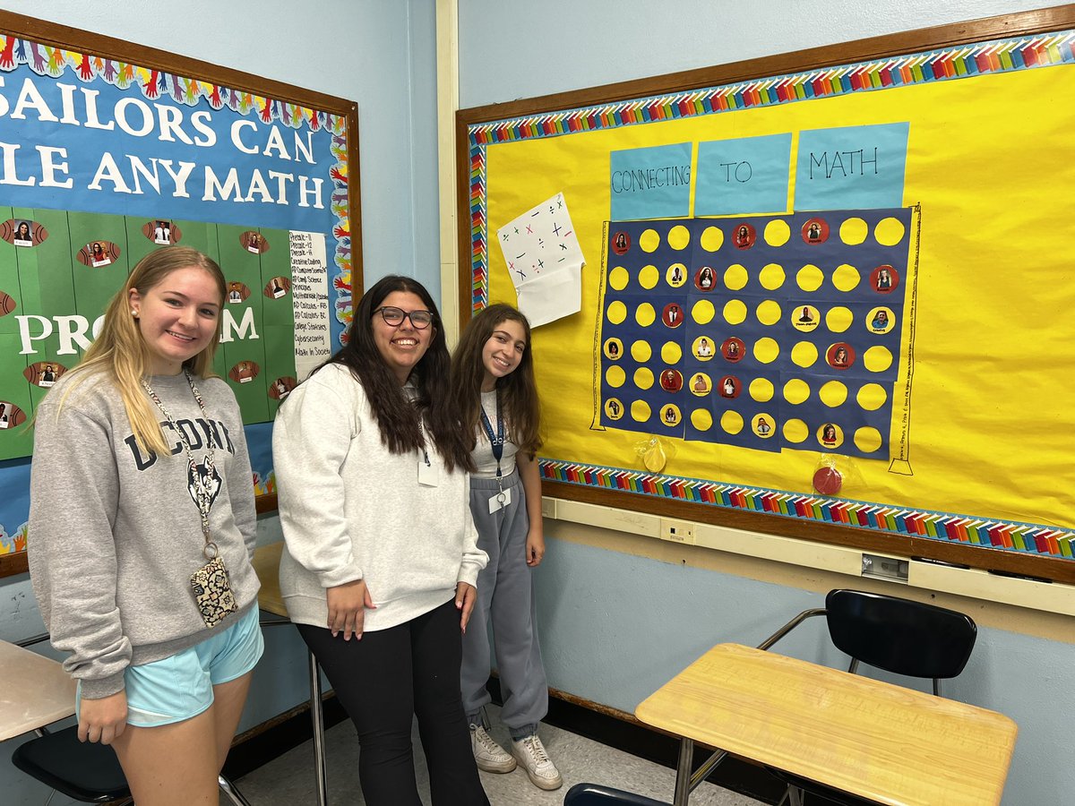Taramauer's tweet image. The Annual Math Dept Bulletin Board Contest is in full swing! This year’s College Elementary Education students are on fire! #OHSMath #OHSFACS #ThisIsOSD @OSchoolsPR @DianeProvvido @TeachMitch @HdixonDixon