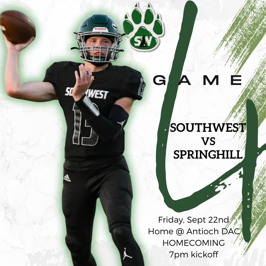 Blue Valley Southwest Football tweet media