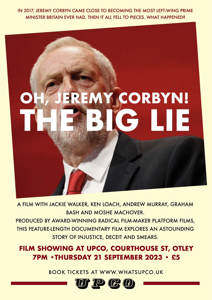 Otley, Thursday, film, drink, chat.