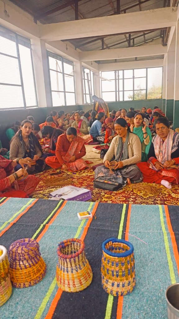 dfowlshimla's tweet image. Work in Progress💚
#ecodevelopment #pineneedle #handicraft #HimachalPradesh