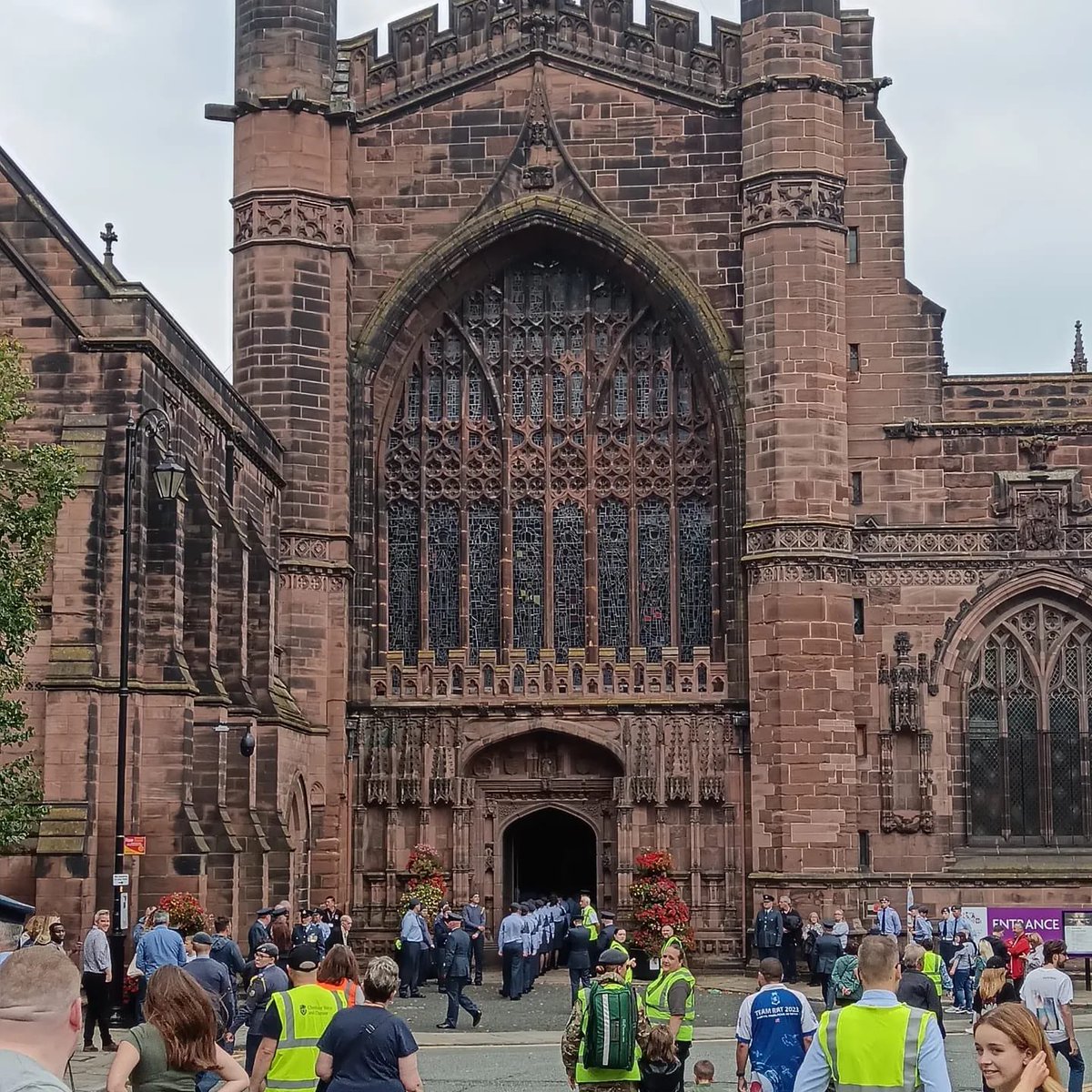 472squadron's tweet photo. Yesterday 472 Sqn attended the Battle Of Britain Parade in Chester. Thank you to everyone that made it such a successful parade #Lestweforget https://t.co/H1BsgoRRRK