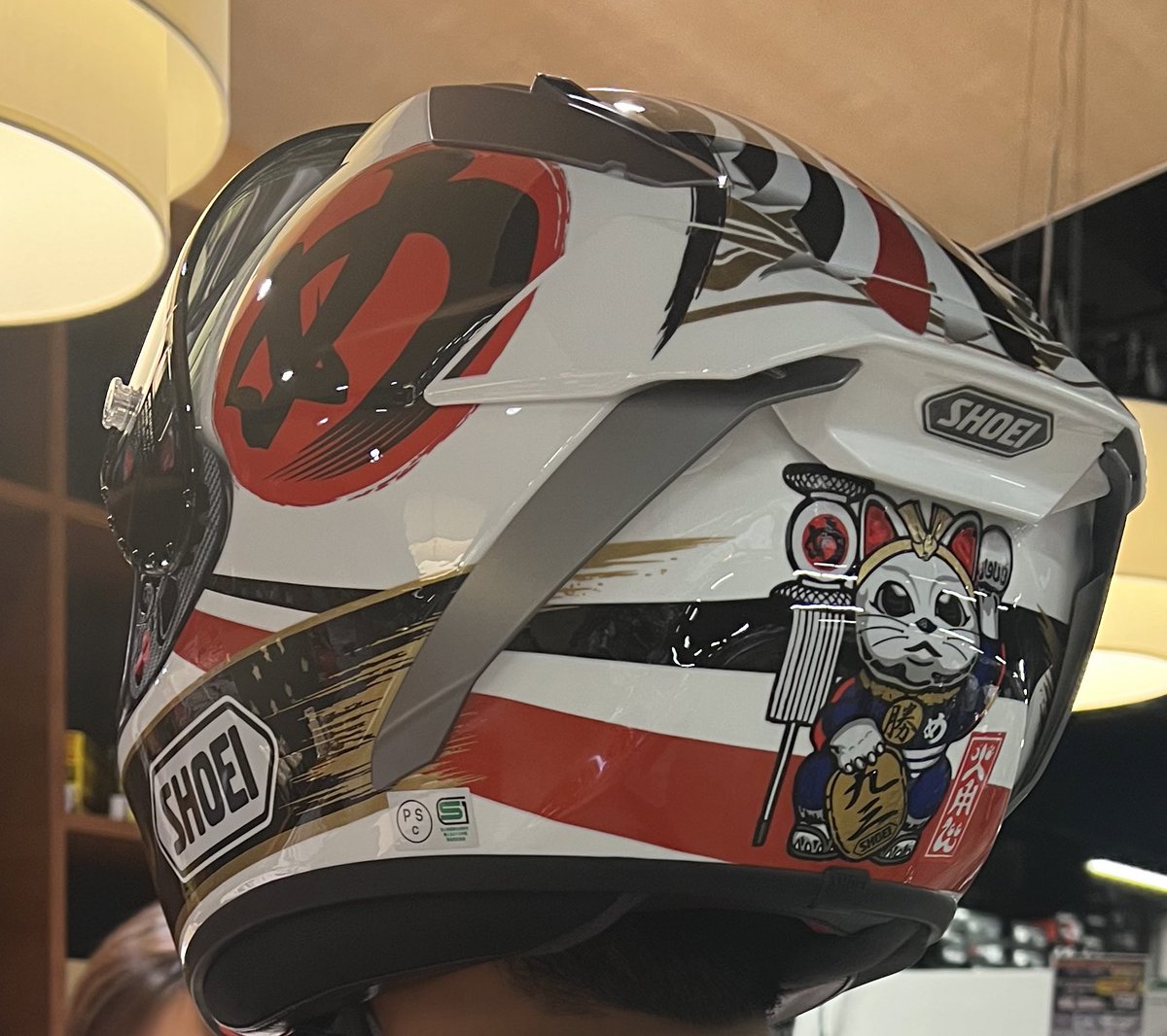 yusc82_cbr's tweet photo. 納ヘルされました!
三つ目のヘルメット大事にします
#モテギ4
#Xfifteen
#xfourteen
#RPHA11
#HJC
#SHOEI
#ライコランド熊本 https://t.co/vqDFtyt3KE