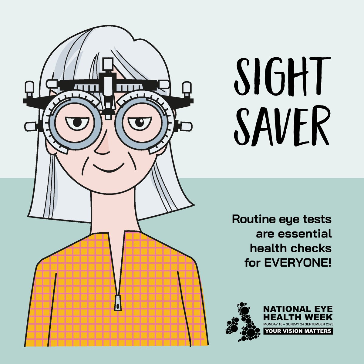 StevensOptician's tweet photo. Eye Tests are vital health checks. They can spot signs of eye disease years before you notice a change in your vision. They can even detect a range of common health conditions, including #Diabetes #HighBloodPressure &amp; #HeartDisease. Get tested this #EyeWeek because #VisionMatters https://t.co/iuMIy3ygA5