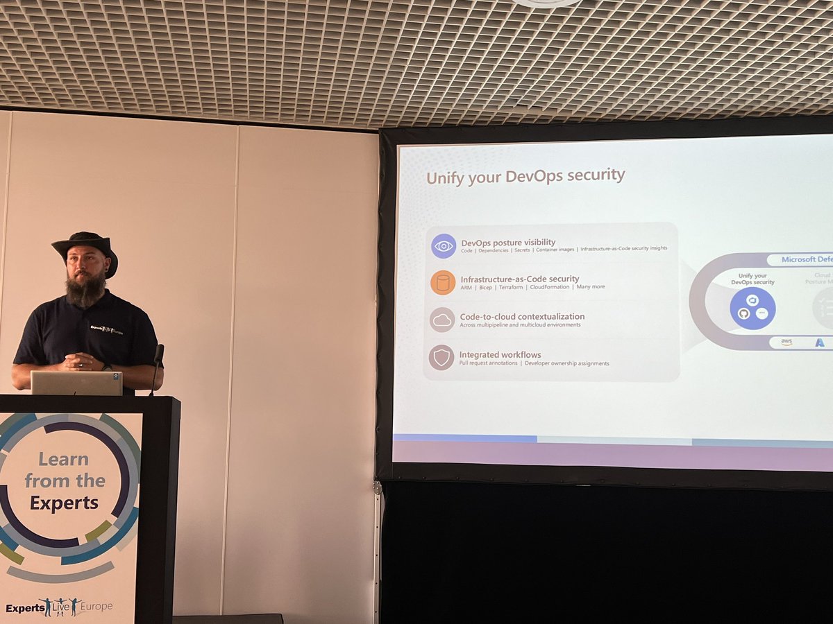 Today Pre-Conference with <a href="/kgreeneit/">Kevin Greene</a> and <a href="/azureandbeyond/">Tom Janetscheck</a> about 'Microsoft Azure Essentials - Migrating Your Workloads to the Cloud' <a href="/Azure/">Microsoft Azure</a> #ExpertsLiveEU <a href="/ExpertsLiveEU/">Experts Live Europe</a> Devops and Defender <a href="/ktwork/">Katie Ryckman</a> <a href="/HeikeRitter/">Heike Ritter</a>