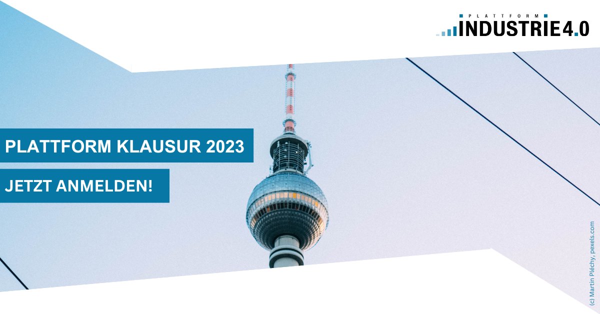 Schon angemeldet? Am 5. Oktober findet in Berlin die jährliche 𝗞𝗹𝗮𝘂𝘀𝘂𝗿 𝗱𝗲𝗿 𝗣𝗹𝗮𝘁𝘁𝗳𝗼𝗿𝗺 𝗜𝗻𝗱𝘂𝘀𝘁𝗿𝗶𝗲 𝟰.𝟬 statt. Alle Informationen dazu gibt es unter 👉👉👉 brnw.ch/21wCGu7