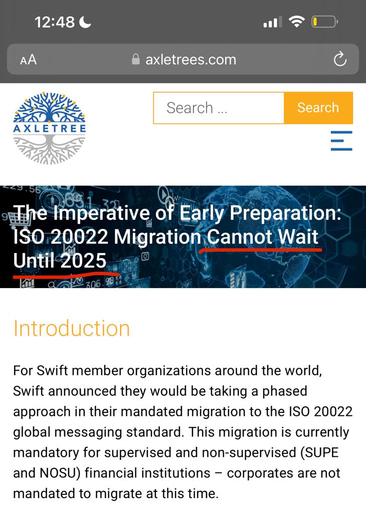 ISO 20022.... LET'S DO IT tweet media