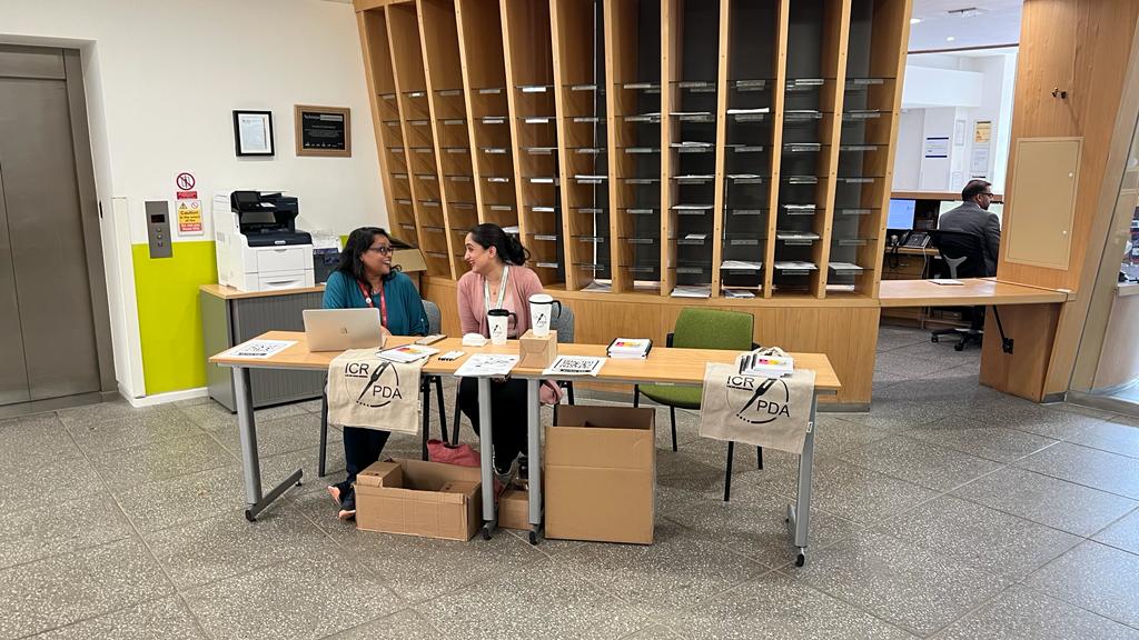 ICR Postdoc Association (PDA) tweet media