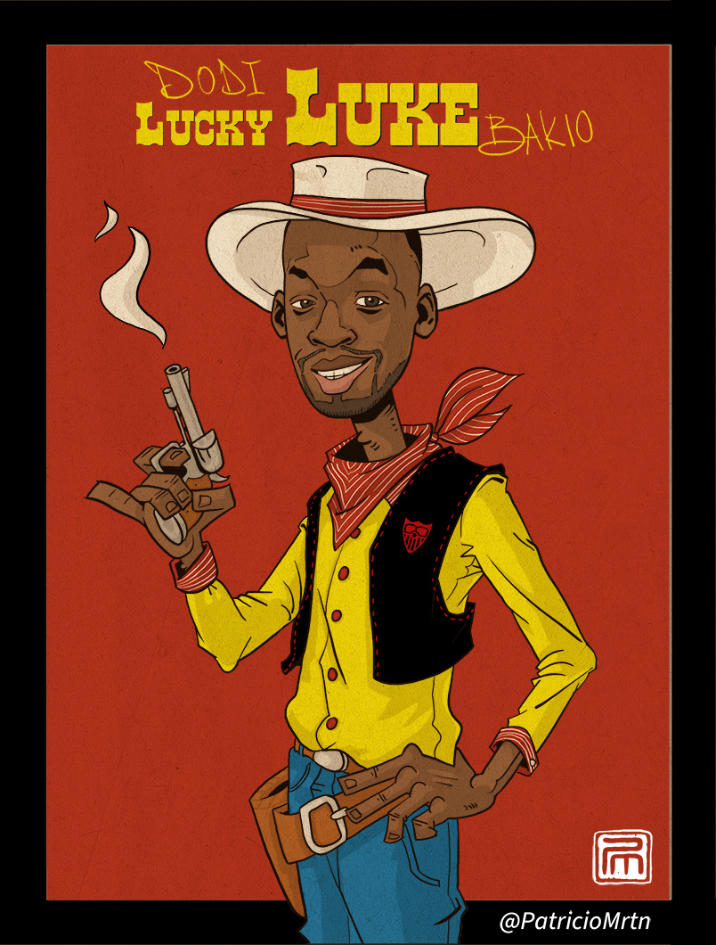 "Dodi Lucky LUKEbakio"
Un nuevo pistolero anda suelto por Nervión.
#humor #sevillafc #lukebakio