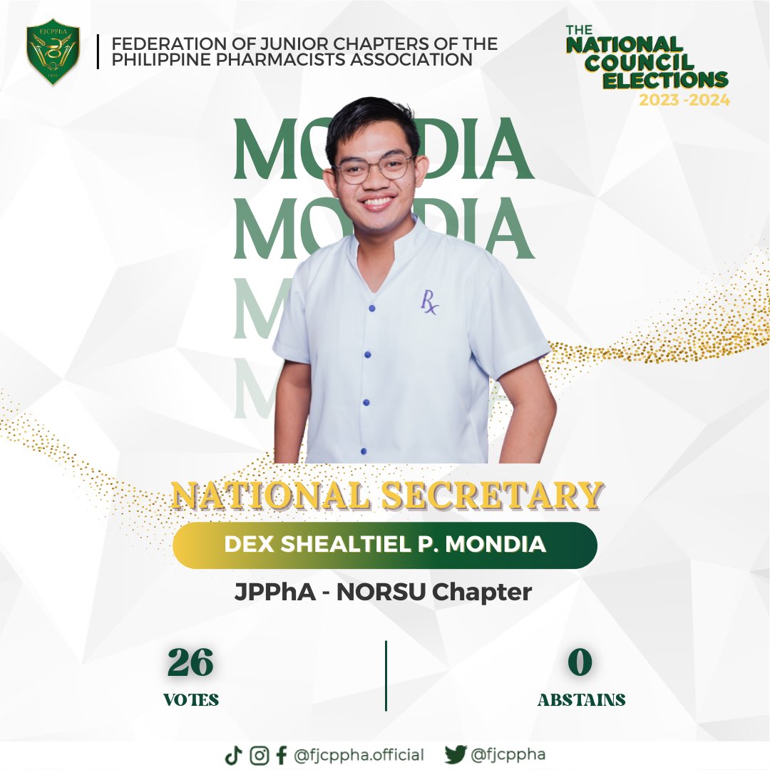 fjcppha's tweet photo. Here are your newest 𝐍𝐚𝐭𝐢𝐨𝐧𝐚𝐥 𝐂𝐨𝐮𝐧𝐜𝐢𝐥 𝐎𝐟𝐟𝐢𝐜𝐞𝐫𝐬 𝐟𝐨𝐫 𝟐𝟎𝟐𝟑-𝟐𝟎𝟐𝟒! From the intense filling of candidacy to the battle of their wills. https://t.co/WITUUFvWaQ