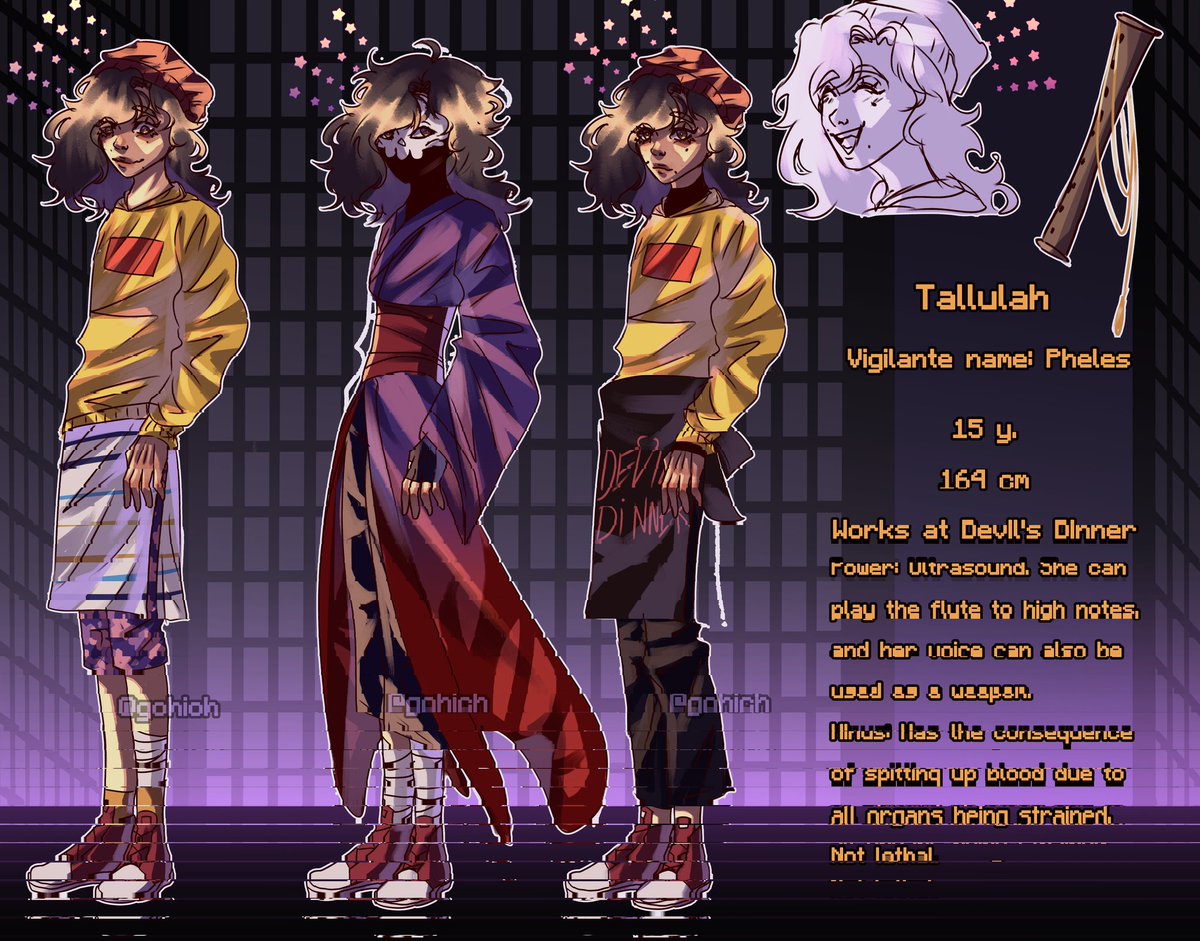 gohich_dead's tweet photo. TCFSV AU, where Tallulah is a vigilante ::3
#tommyinnitclinicforsupervillains #tcfsv #tallulahfanart #qsmpfanart https://t.co/ZCFkE73fHi