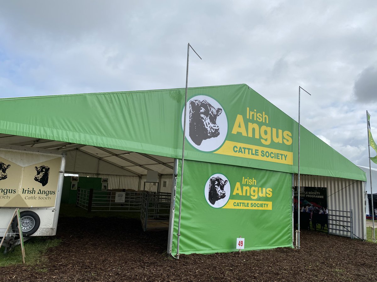 Plenty of stands looking well as preparations continue for tomorrow! #Ploughing2023