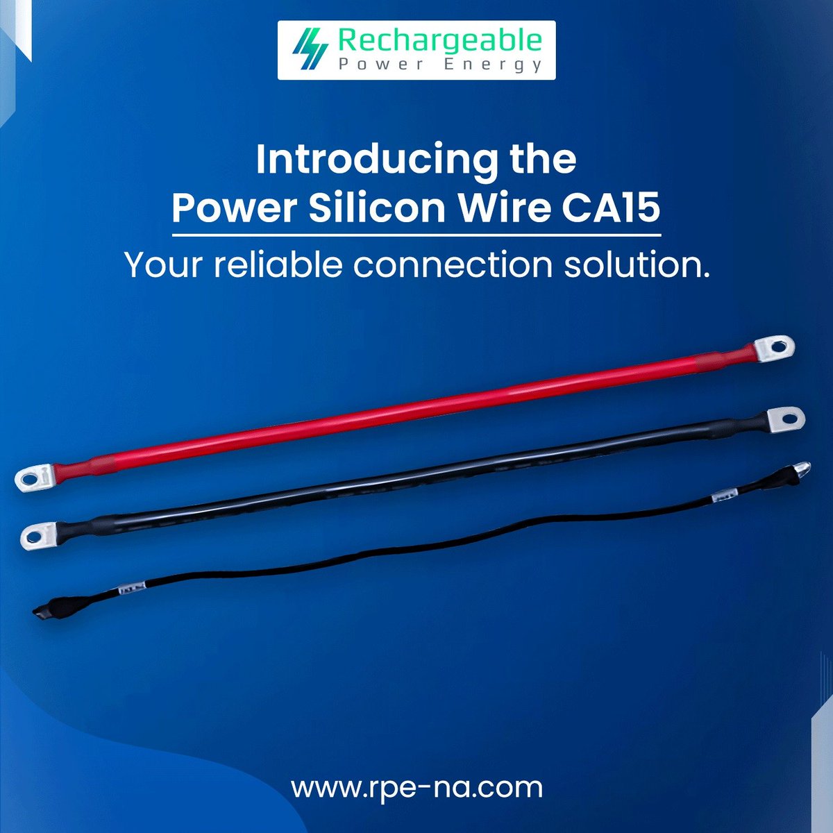 RechargeableE's tweet image. This cable is designed to seamlessly link your Power Lite battery with the C300 device.  Ensure a steady and efficient power flow with CA15. 

Trust in the strength of Power Silicon for all your power connectivity needs at rpe-na.com 

#wirecable #electricalwiring