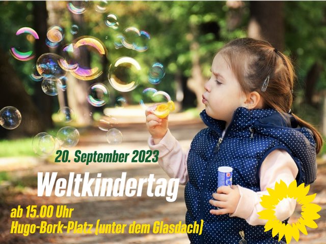 #Weltkindertag #Wolfsburg #Grüne