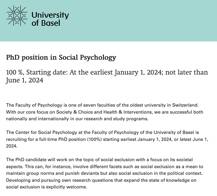 Social Psych Lab Basel tweet media