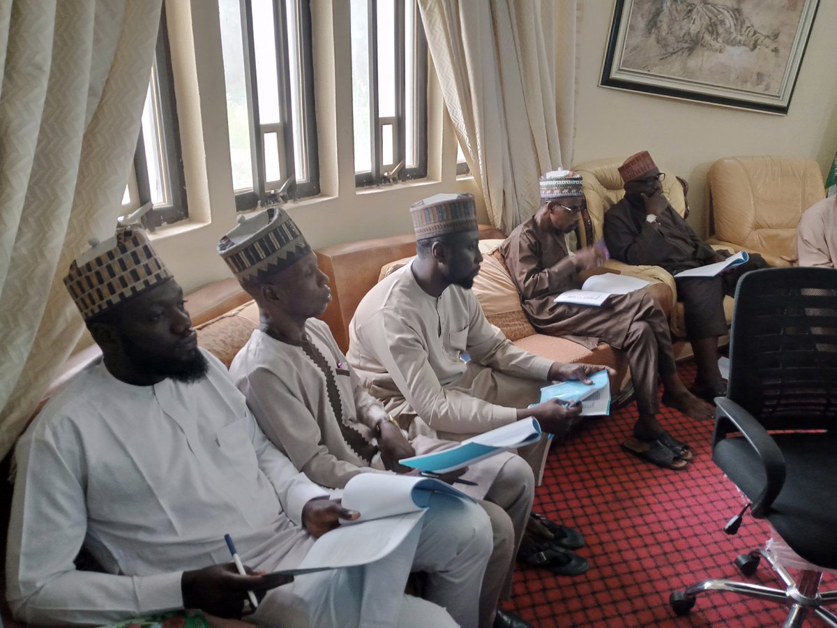 ktwaterboard's tweet photo. The MD. and Management team of Katsina State Water Board during the discussion of 2024 Propose Budget for approval. https://t.co/wwGHBCDARD