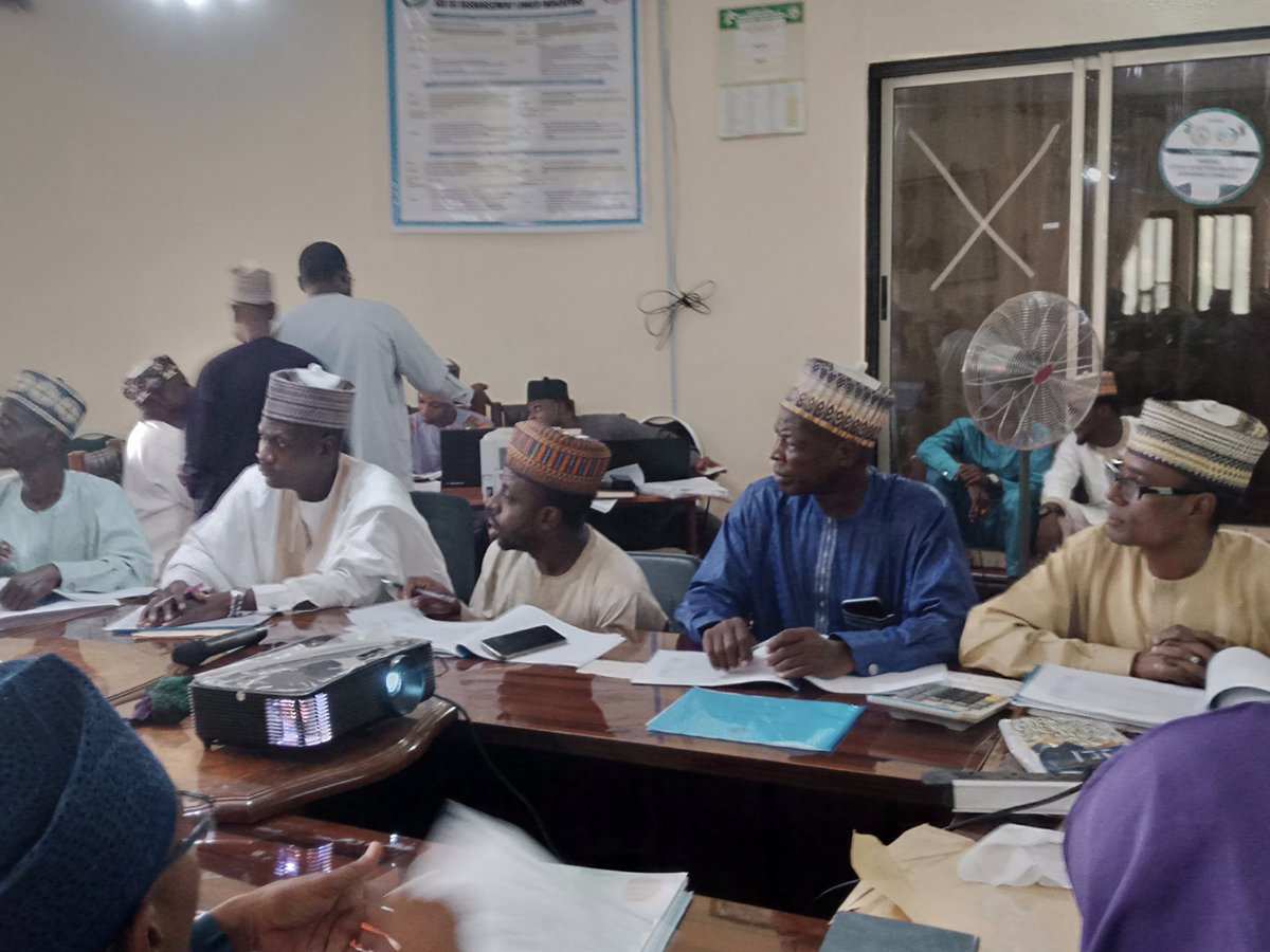 ktwaterboard's tweet photo. The MD. and Management team of Katsina State Water Board during the discussion of 2024 Propose Budget for approval. https://t.co/wwGHBCDARD