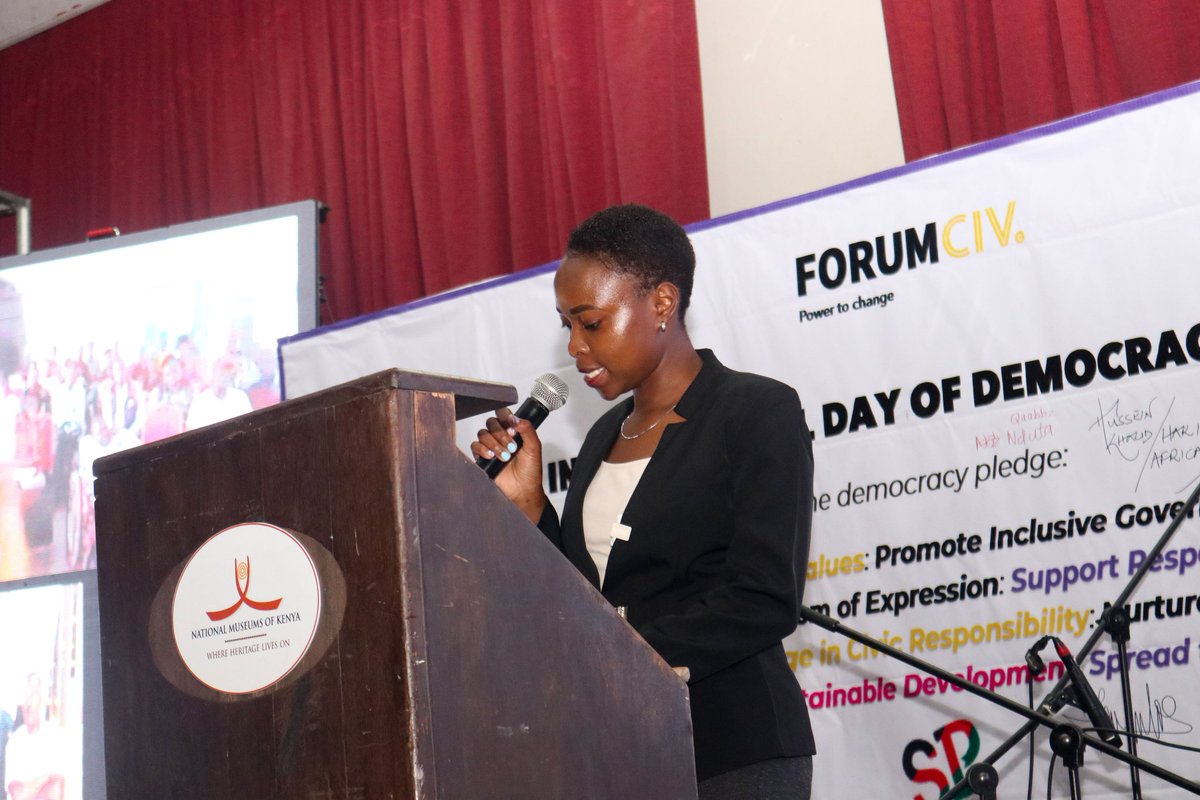 On 15th September 2023, on the International Day of Democracy, I had the honour to share a platform with our Keynote speaker, Lady Justice Fatuma Sichale as speaker. I also met other democracy enthusiasts and remarkable people.
#IDD2023
#EmpoweringNextGeneration
#VivaDemocracy