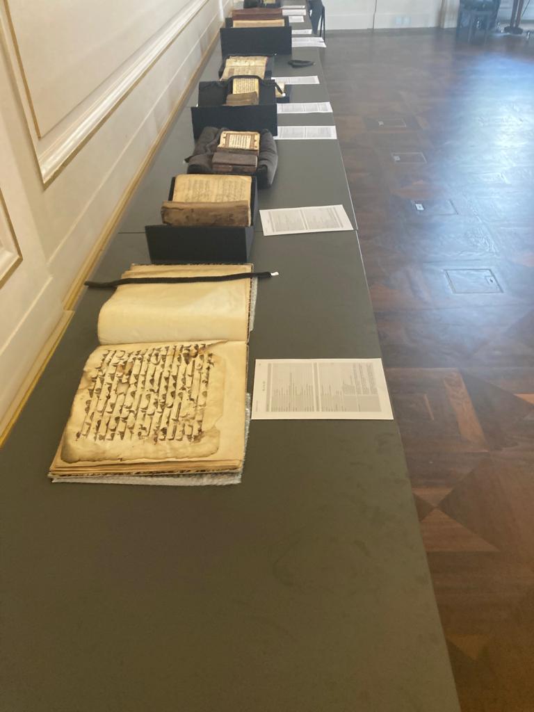 Happening now:
The International training workshop entitled: "Qur’anic manuscripts, past and present: Cataloging and digital tools".
<a href="/stabiberlin/">Staatsbibliothek zu Berlin</a> <a href="/bbaw_de/">BBAW</a>  <a href="/kulturSPK/">Stiftung Preußischer Kulturbesitz</a>