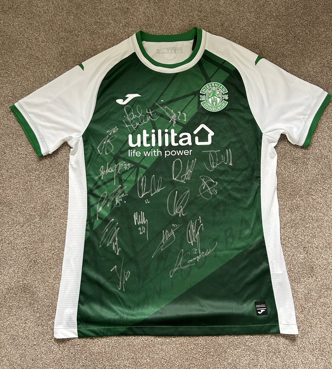 Pentland Athletic FC (@pentlandafc) on Twitter photo One of the prizes we have being auctioned off this Saturday at our Race Night is this Squad Signed 22/23 <a href="/HibernianFC/">Hibernian Football Club</a> top ๐
Anyone on here care to start off the biddingโฆ?
<a href="/payfc_official/">Pentland Athletic Youth FC</a> <a href="/HibsCentral/">Hibs Central</a> <a href="/HibernianRetro/">Hibernian Retro</a> <a href="/hfcsupporters/">Hibernian Supporters (HSL)</a> <a href="/hibsnet/">hibs.net</a> <a href="/HFCTalk/">Hibs Talk Podcast ๐๏ธ</a> <a href="/everythinghibs/">Hibernian Fans Page</a>
Please RT One of the prizes we have being auctioned off this Saturday at our Race Night is this Squad Signed 22/23 <a href="/HibernianFC/">Hibernian Football Club</a> top ๐
Anyone on here care to start off the biddingโฆ?
<a href="/payfc_official/">Pentland Athletic Youth FC</a> <a href="/HibsCentral/">Hibs Central</a> <a href="/HibernianRetro/">Hibernian Retro</a> <a href="/hfcsupporters/">Hibernian Supporters (HSL)</a> <a href="/hibsnet/">hibs.net</a> <a href="/HFCTalk/">Hibs Talk Podcast ๐๏ธ</a> <a href="/everythinghibs/">Hibernian Fans Page</a>
Please RT