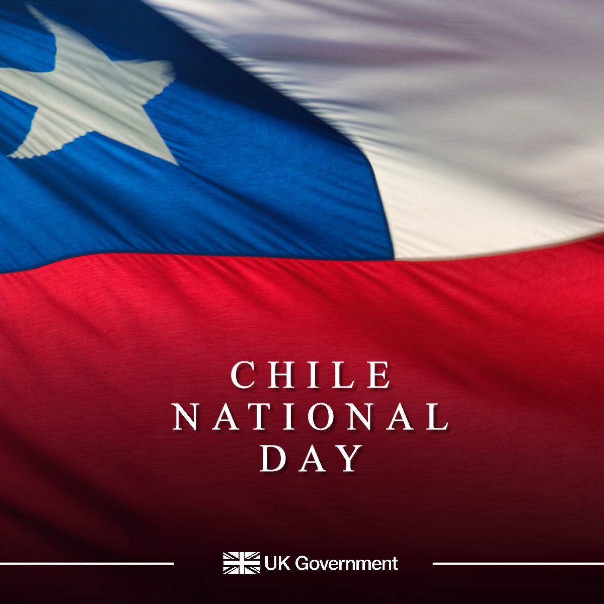 ¡Felices fiestas patrias Chile!   📣 From promoting free trade in the CPTPP - the Trans-Pacific trade bloc that we joined this year - to standing up for human rights, our 200-year friendship has never been stronger.   Happy Independence Day!   🇨🇱🤝🇬🇧
