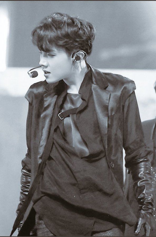 a moment of Jung Hoseok on stage