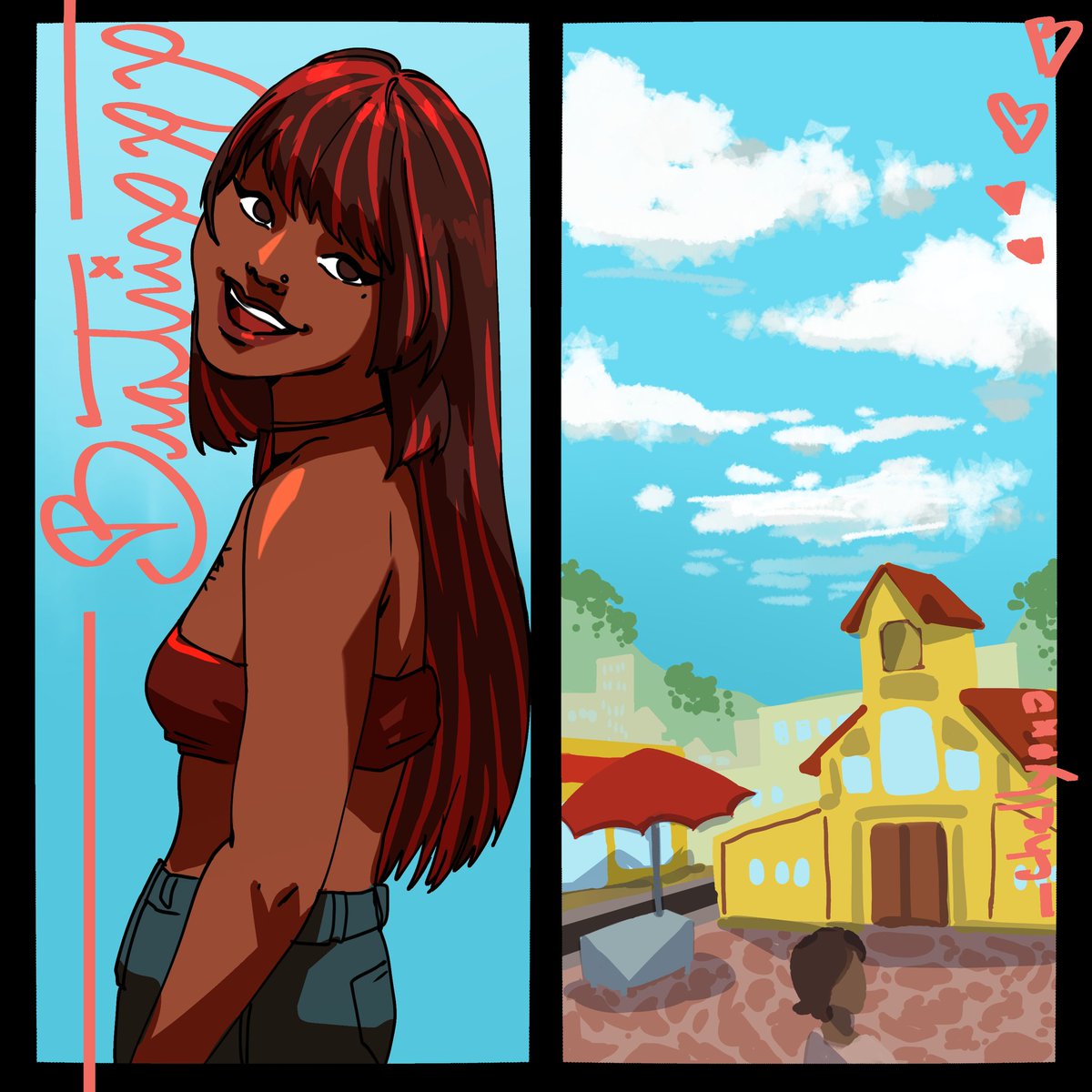 _chellyoxo's tweet photo. Art inspired by my country 🇧🇷 https://t.co/m6myadVEMw