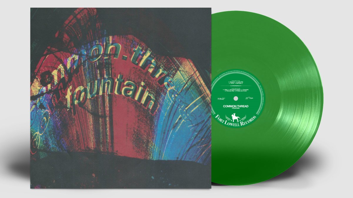 Reserve your copy of Common Thread 'Fountain' on vinyl record now: fortlowell.square.site/product/common… #orangeparkfl #middleburgfl #jacksonville #jacksonvillefl #jacksonvilleflorida
