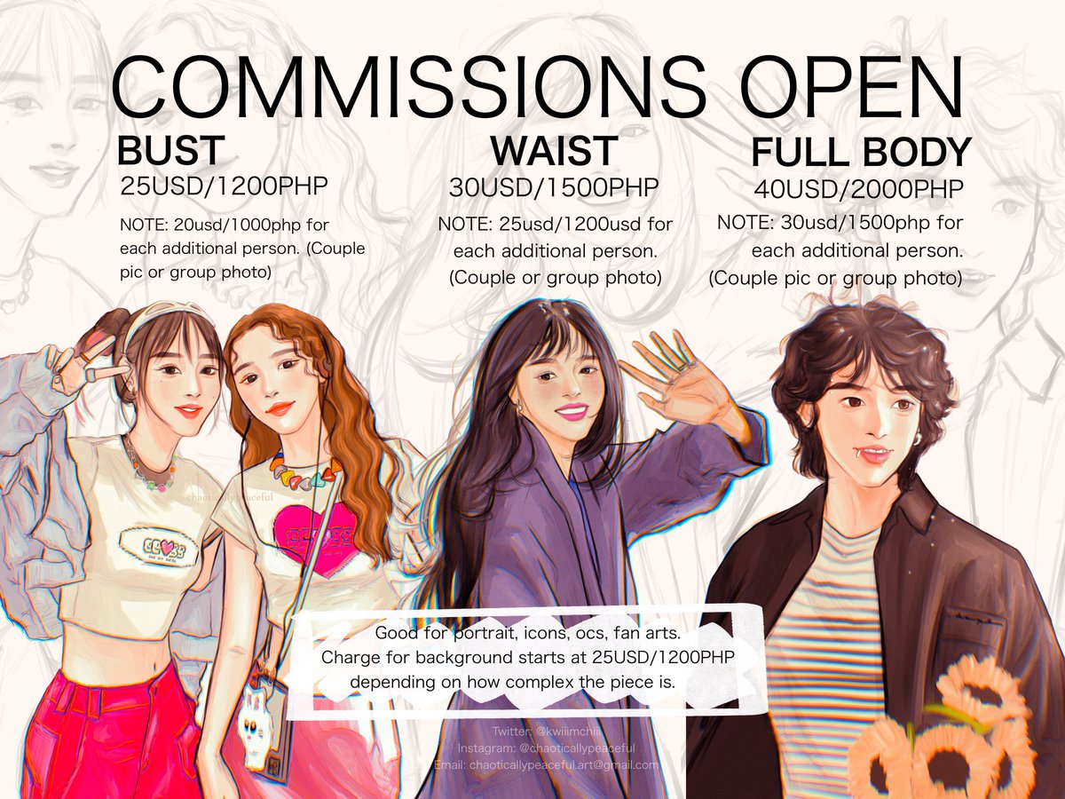 Here is a reminder that my Commi$$ion$ are open!!! 😌