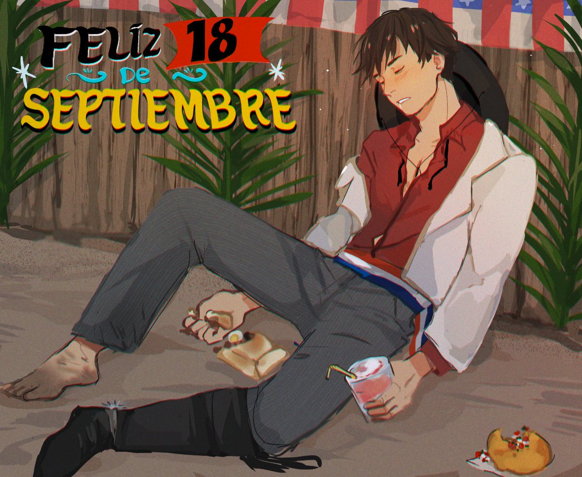 Anhue_'s tweet photo. FELIZ 18 DE SEPTIEMBRE
Pásenlo bonito, si toman entreguen las llaves del auto y el celular. Se me cuidan.
#LatinHetalia #FiestasPatrias https://t.co/2eFyPZMtTE