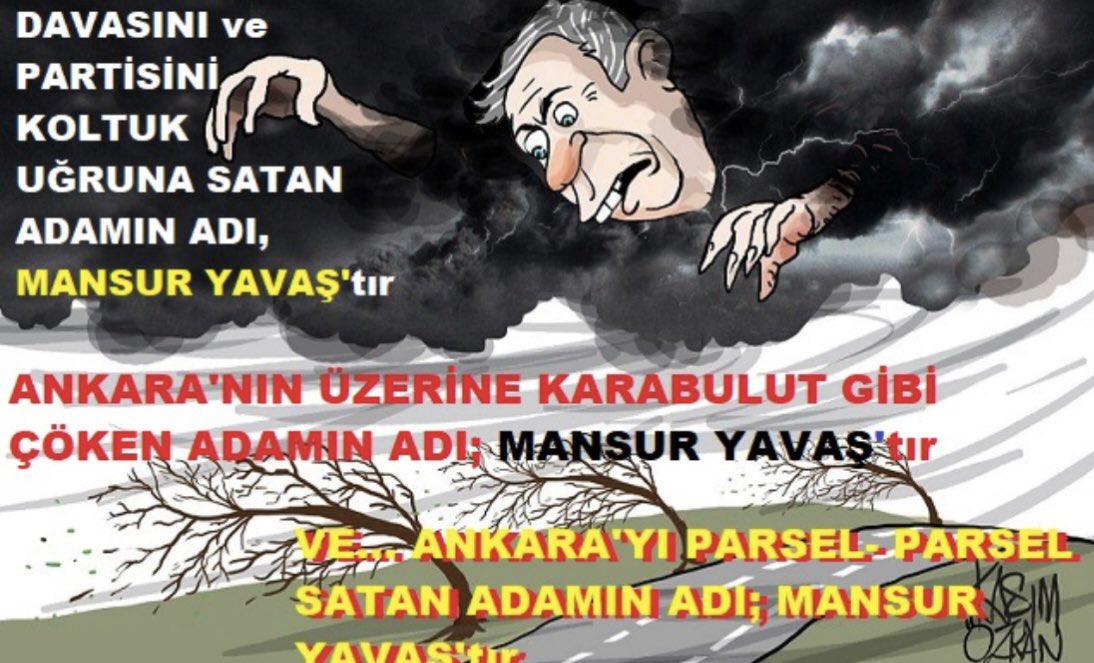 GÖKTÜRK TUNÇTÜRK’DEN MANSUR YAVAŞ TAHLİLİ🔻

1️⃣Değerli okuyucular..
 
6 ay sonra yerel seçimler var..
 
Kemal Kılıçdaroğlu, güya Meral Akşener, Mansur’u kapmasın diye, alelacele “Adayımız, çok büyük işler yapan Mansur Başkandır” dedi..
 
Çok samimi duygularla yazıyorum…