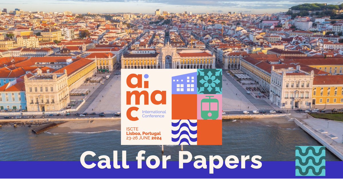 🎉Submit your paper for the 17th International Arts and Cultural Management Conference which will take place in Lisbon from the 23rd to the 26th of June 2024! #AIMAC2024 <a href="/HEC_Montreal/">HEC Montréal</a> <a href="/sdabocconi/">SDA Bocconi</a> <a href="/ISCTEIUL/">Iscte - Instituto Universitário de Lisboa</a>
